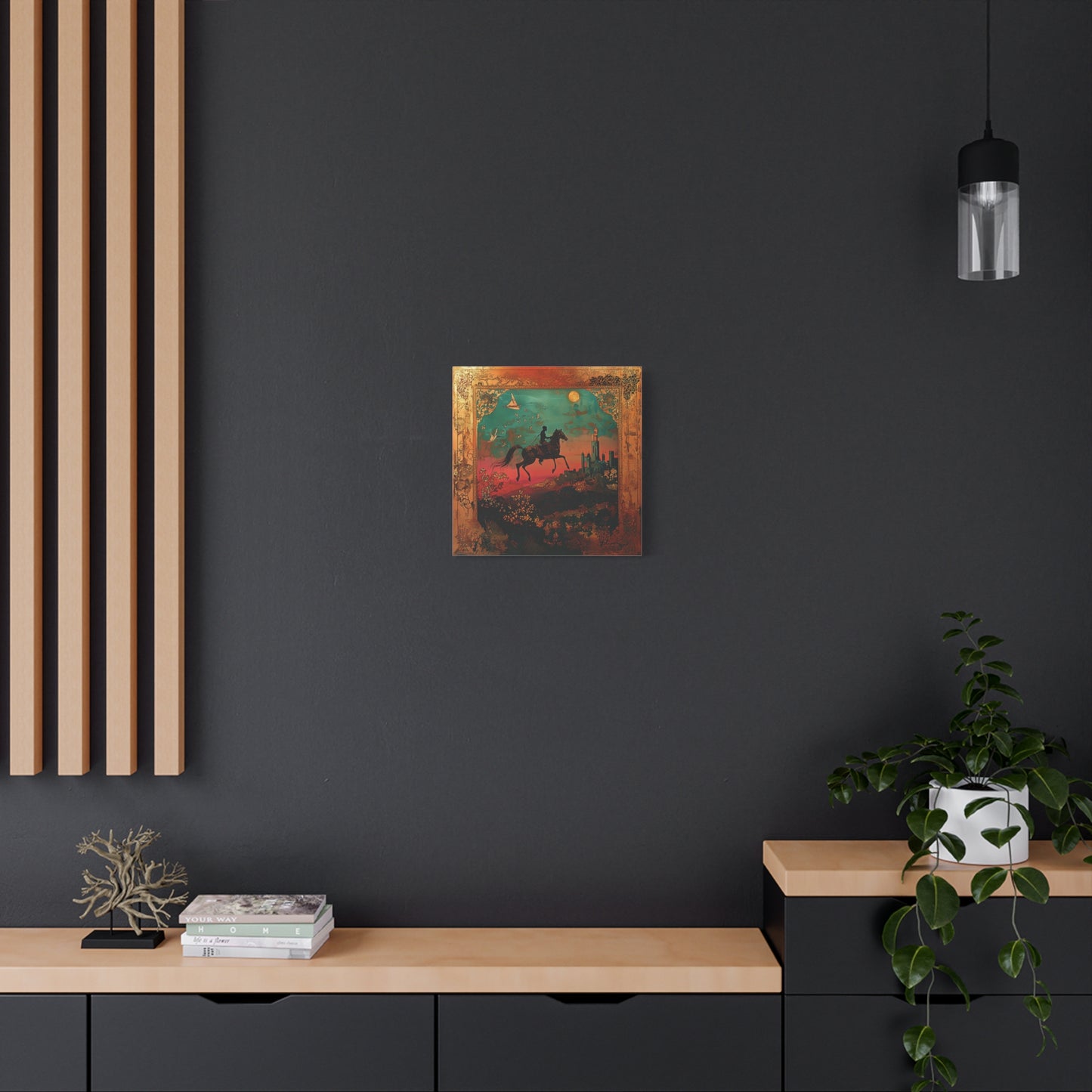 Twilight's Herald Canvas Print