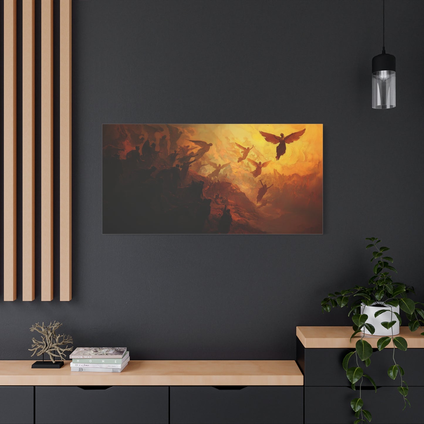 Souls in Flight Canvas Print