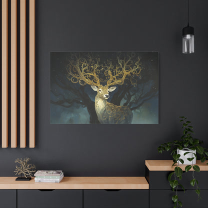 Golden Silence Canvas Print