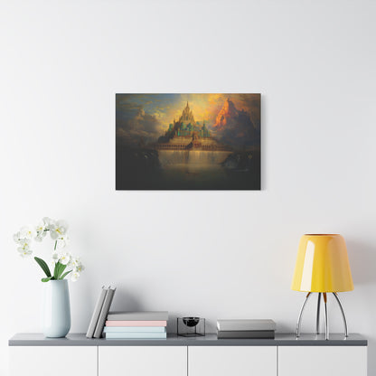 Temple of Forgotten Kings Canvas Print