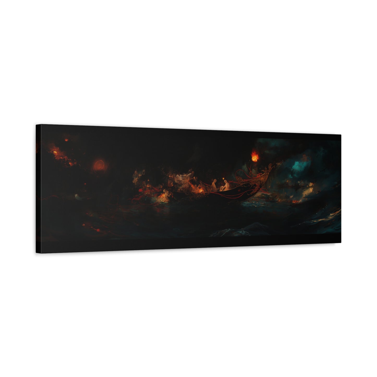 The Balance of Flame Canvas Print