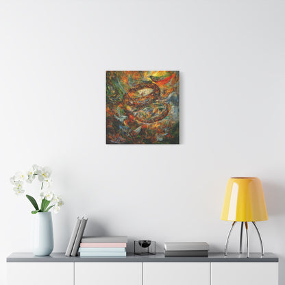 The Phoenix Rings Canvas Print