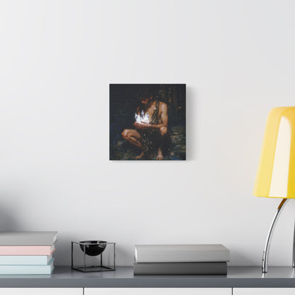 Silent Glow Canvas Print