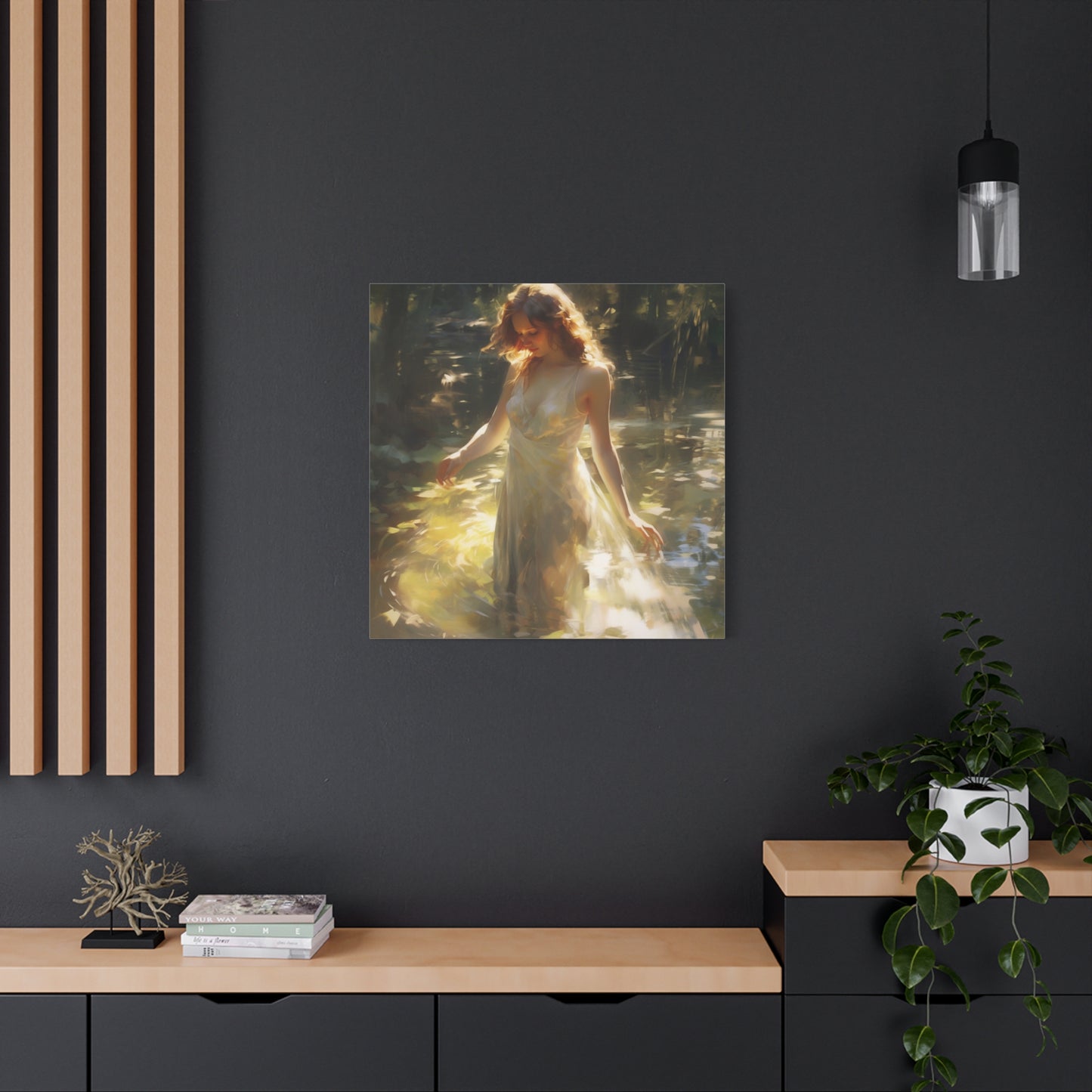 Whispering Depths Canvas Print