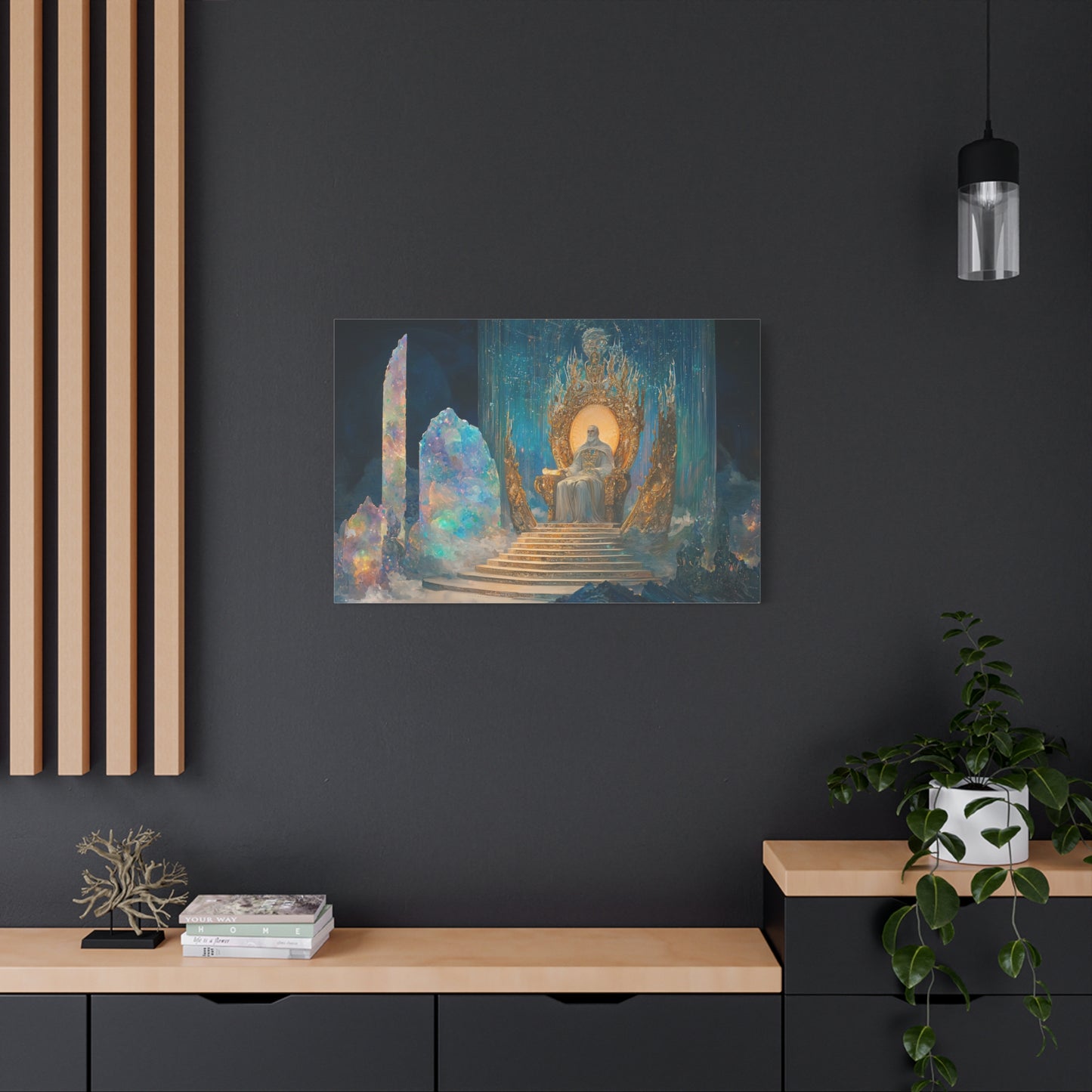 The Eldritch Monarch Canvas Print