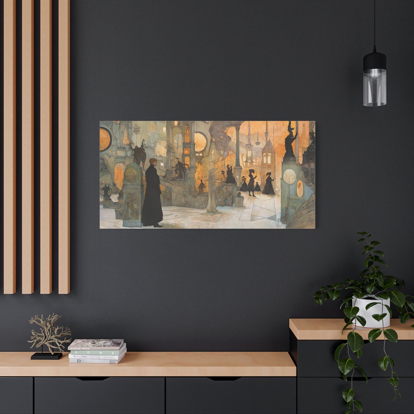 Shadows of Reverie Canvas Print