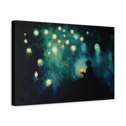 Whispered Luminescence Canvas Print