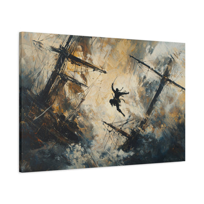 Between the Worlds Canvas Print