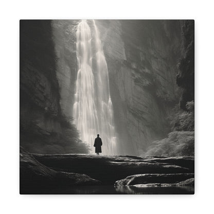 The Silent Fall Canvas Print