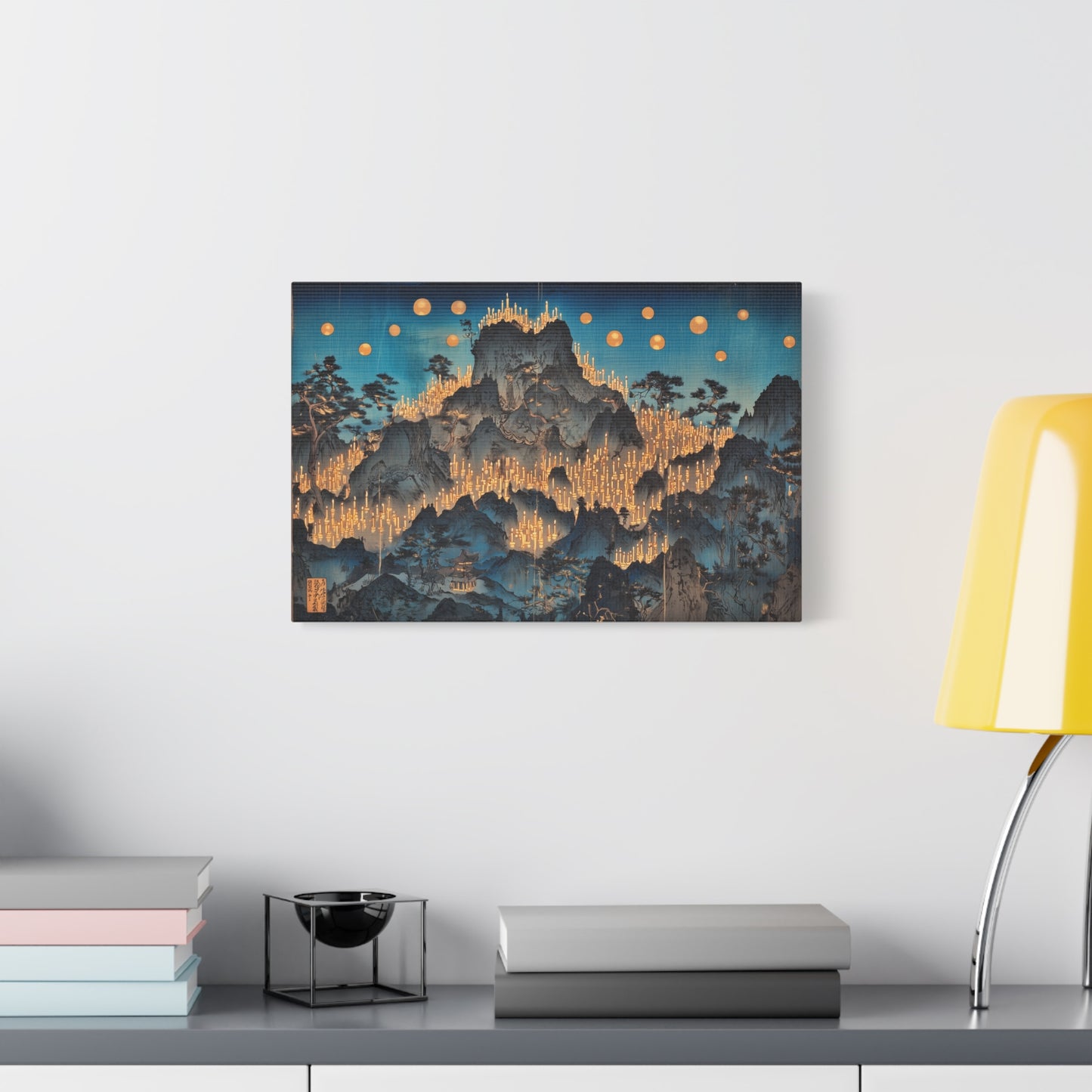 Lanterns of Twilight Canvas Print