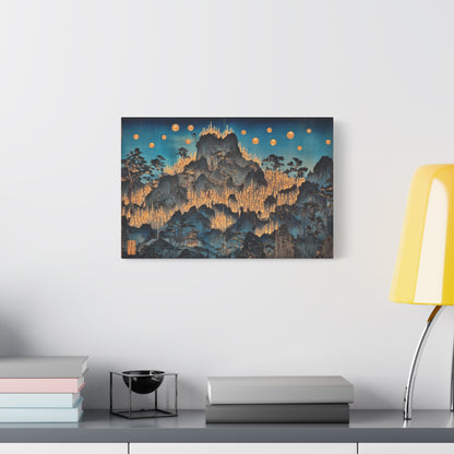 Lanterns of Twilight Canvas Print